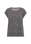 Soyaconcept Galina 34 T shirt Sort Med Blade