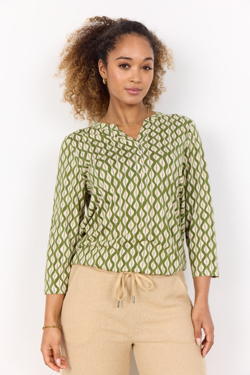 SoyaConcept Felicity 507 Bluse Grøn