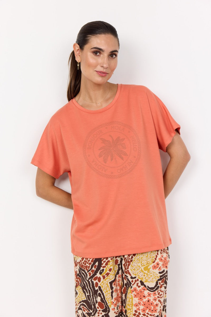 Soyaconcept Banu 230 T-Shirt Koral