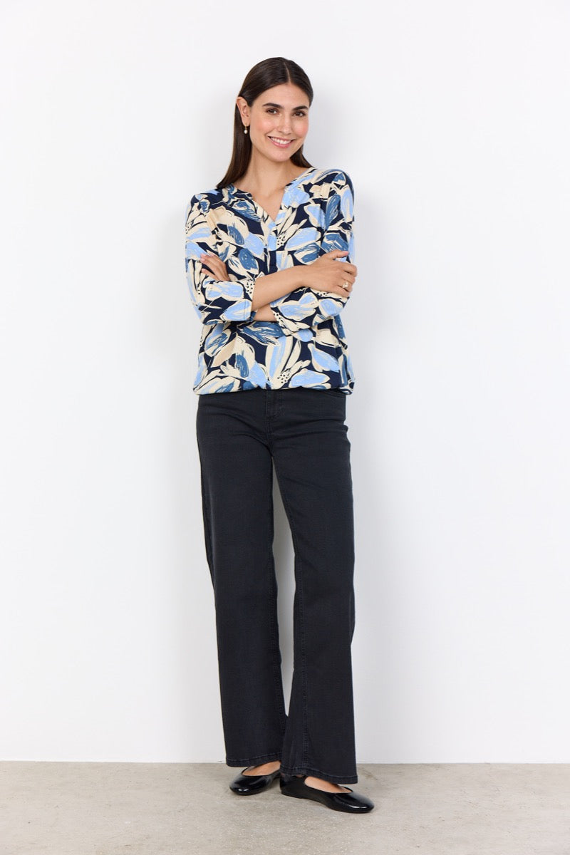 SoyaConcept Felicity 512 Bluse Lyseblå