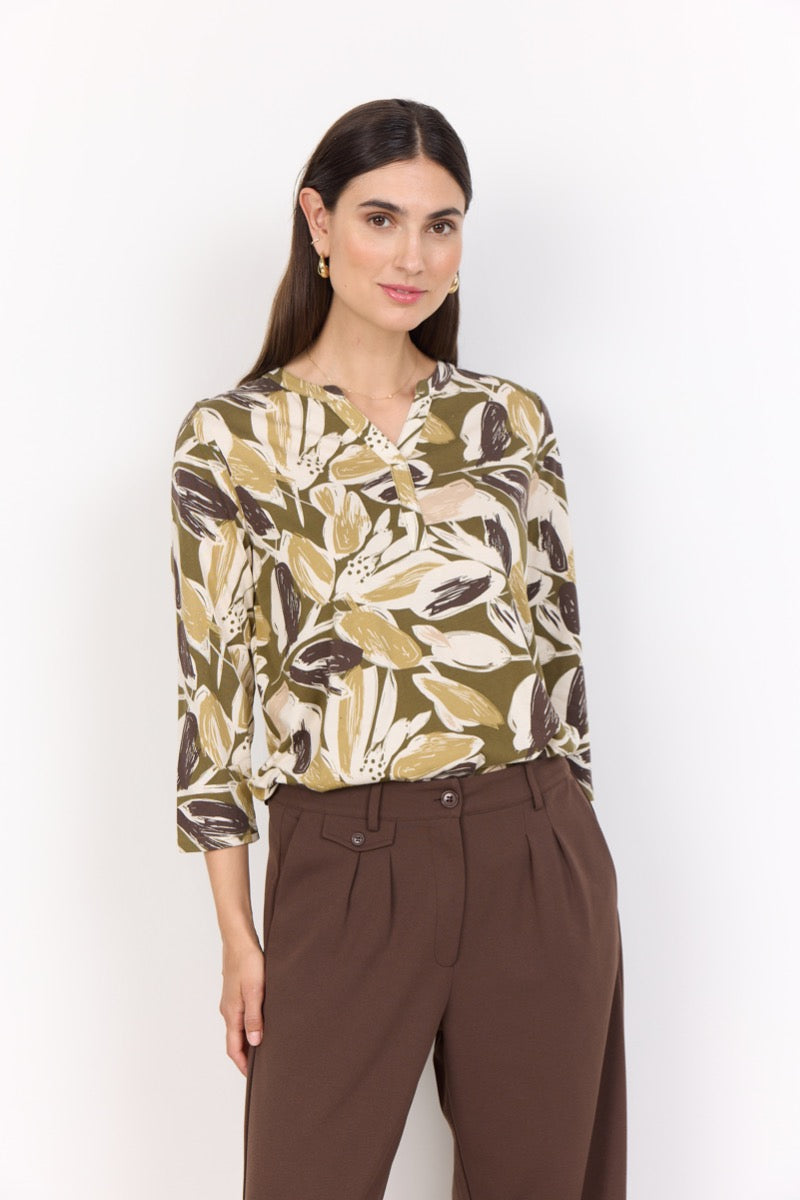 SoyaConcept Felicity 512 Bluse Oliven Grøn