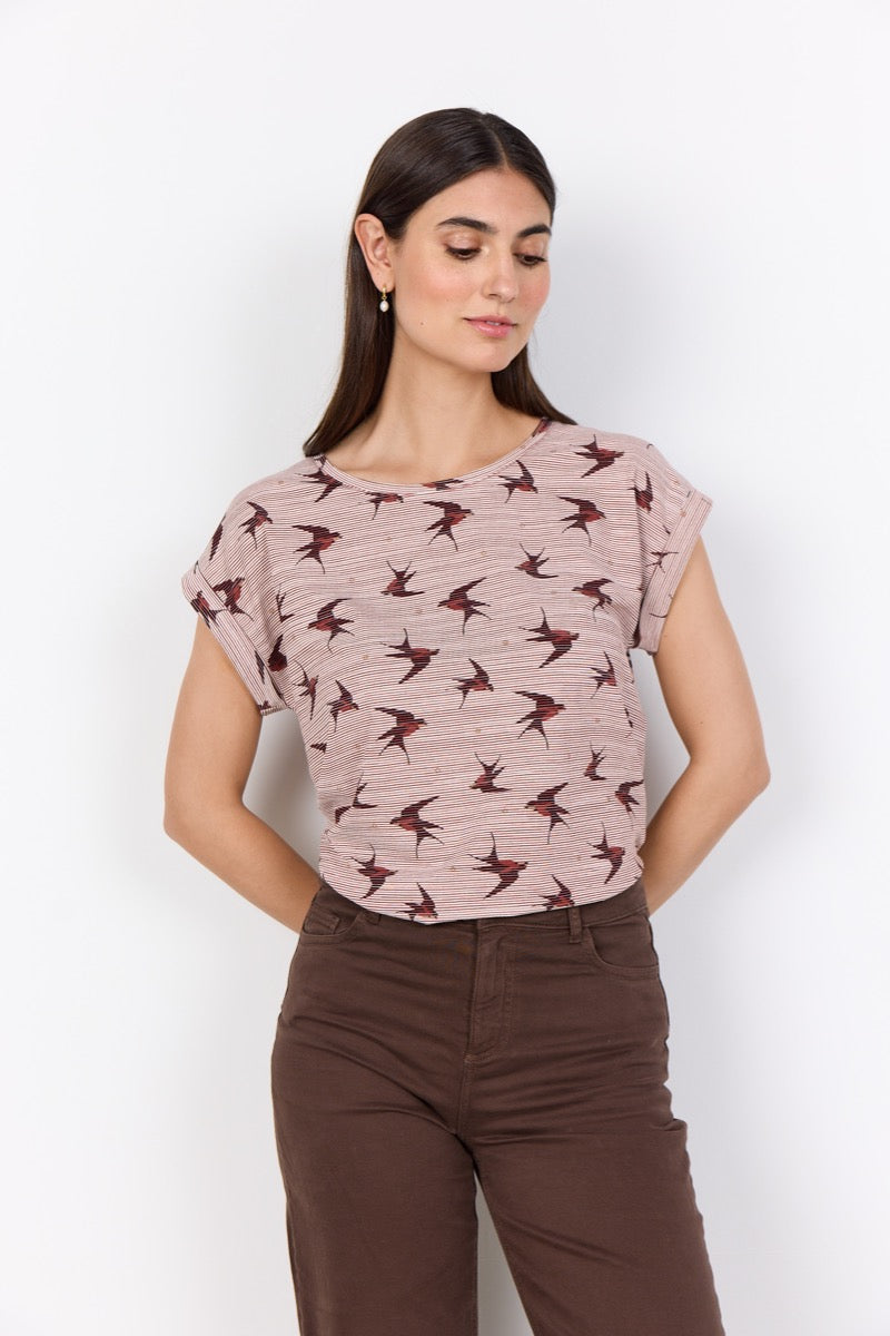 SoyaConcept Galina 62 T-shirt Rød
