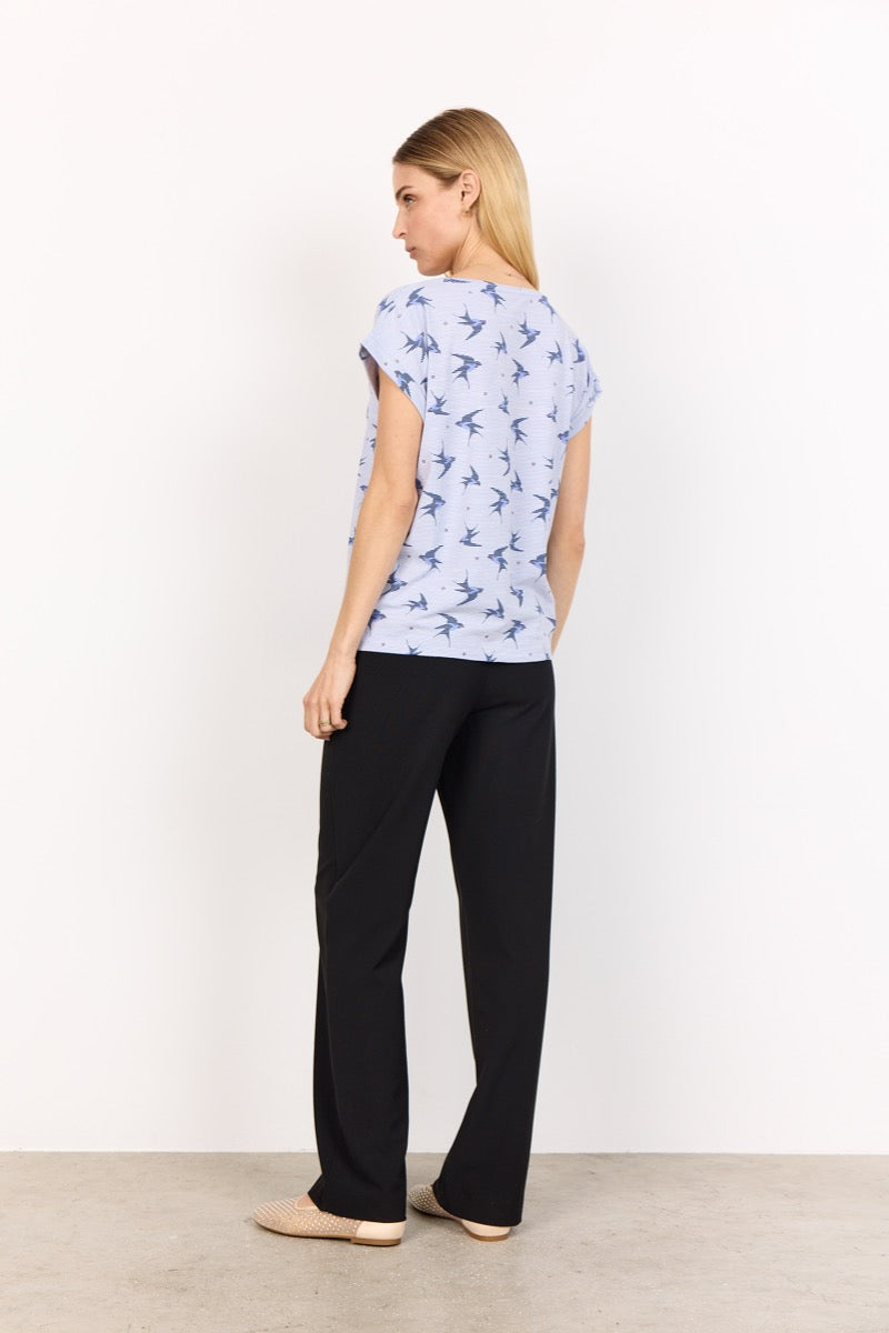 SoyaConcept Galina 62 T-shirt Lyseblå