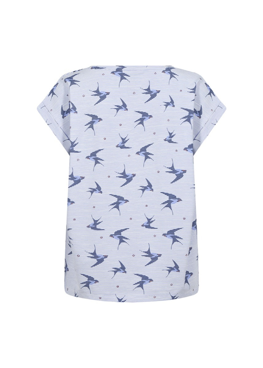 SoyaConcept Galina 62 T-shirt Lyseblå