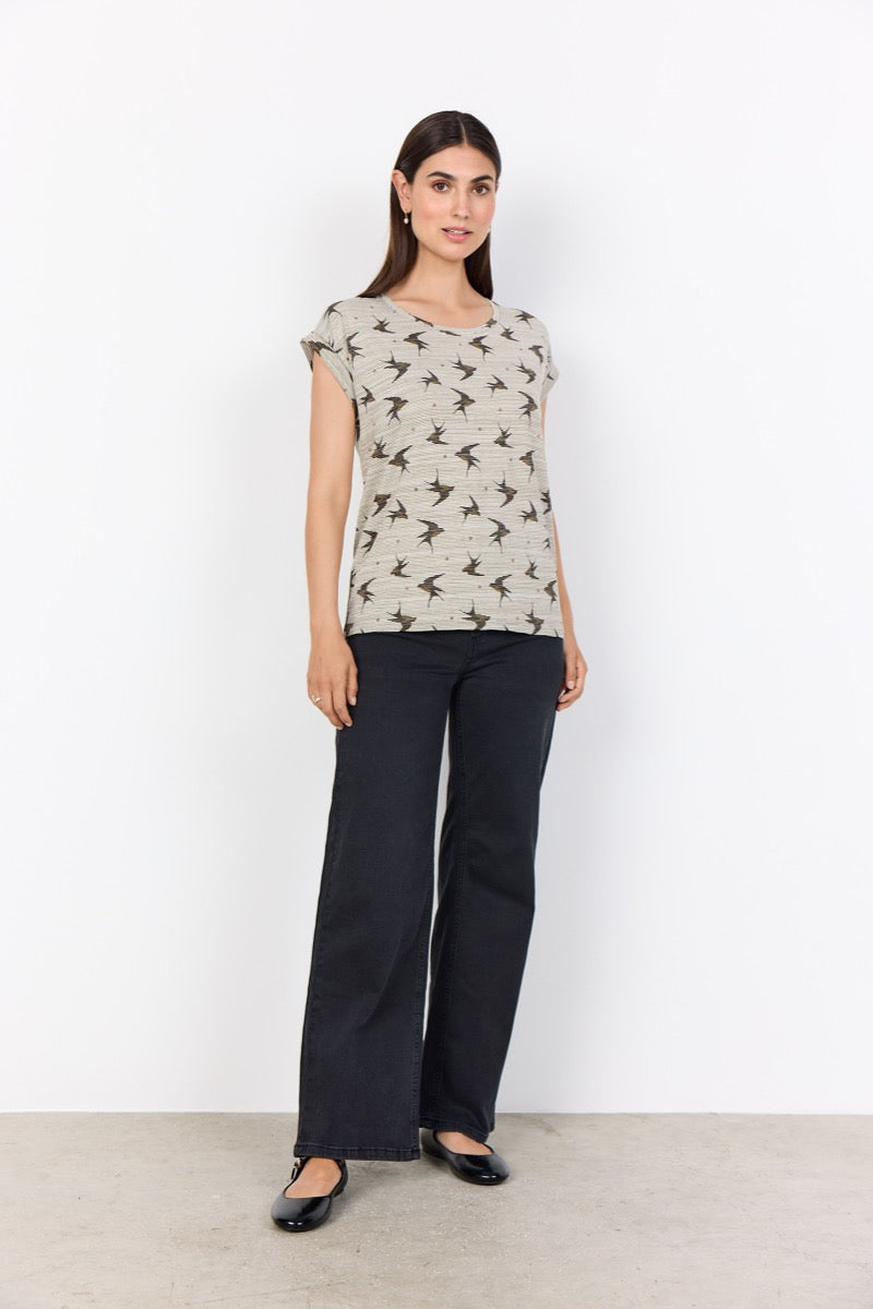SoyaConcept Galina 62 T-shirt Oliven Grøn