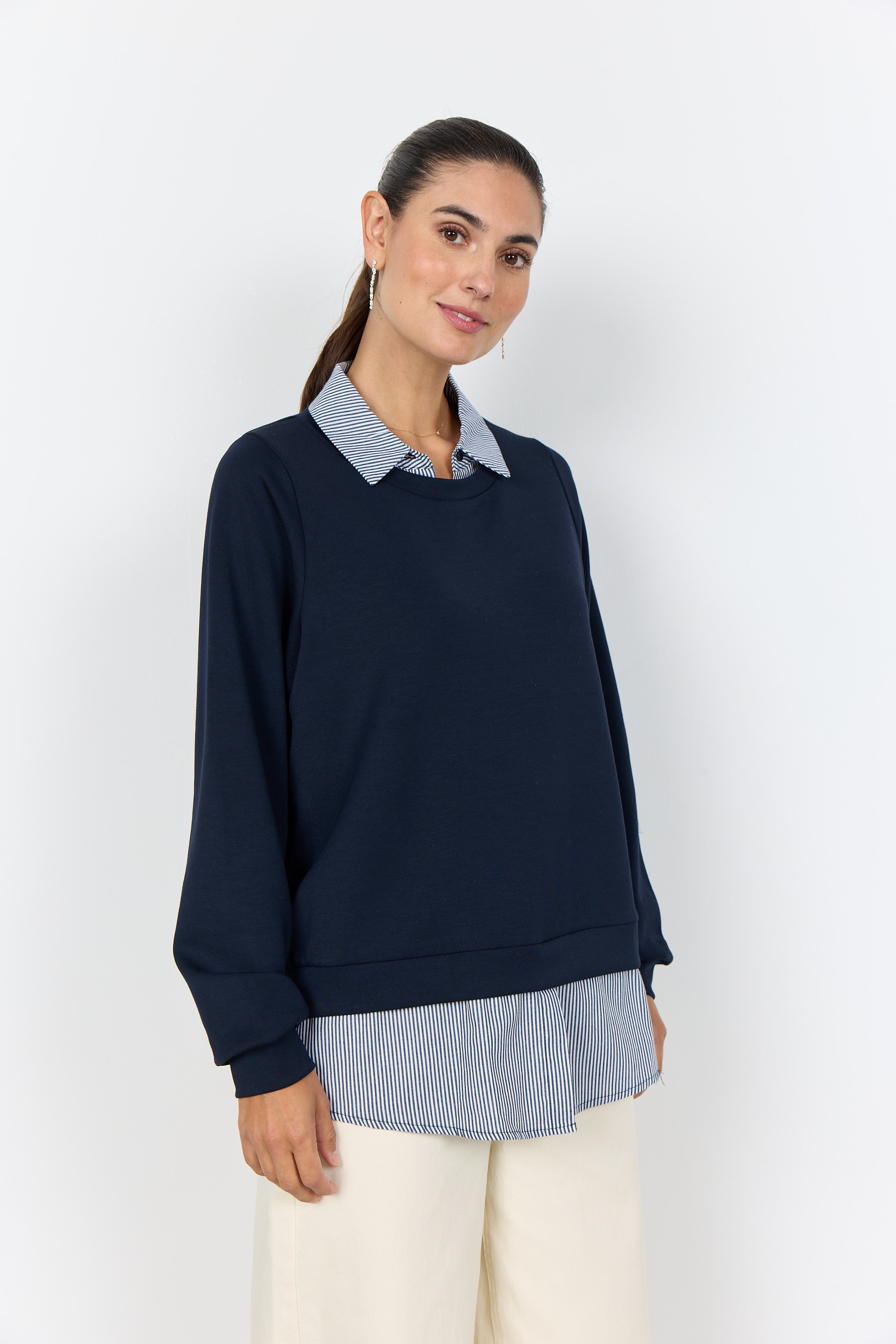 SoyaConcept Banu 264 Bluse Navy Blå