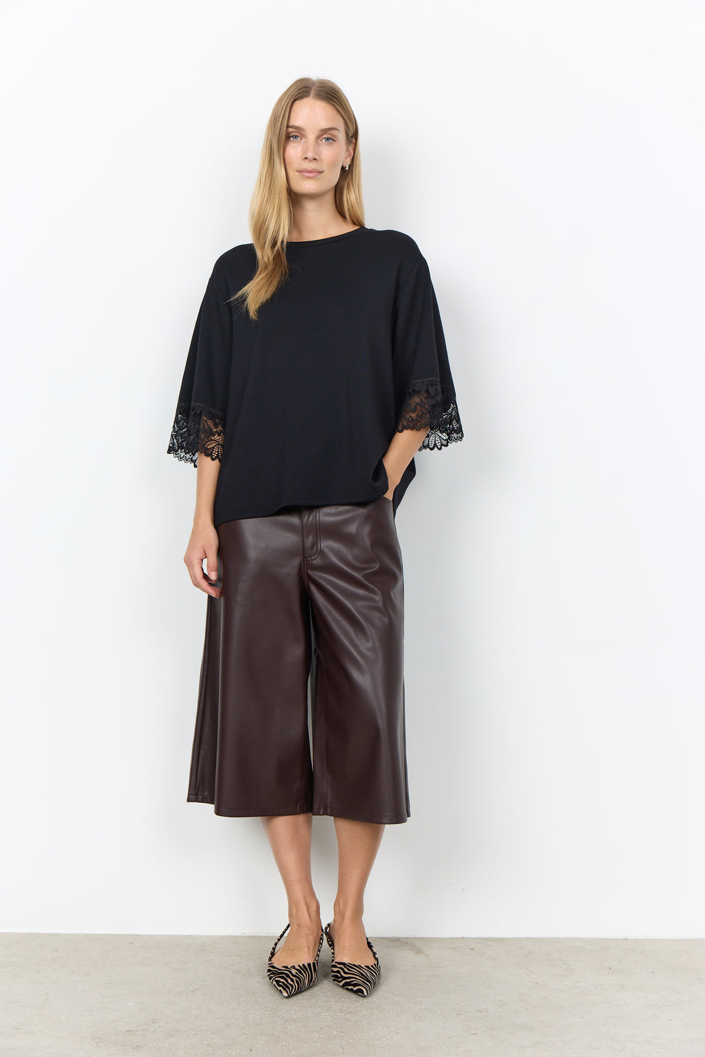 SoyaConcept Banu 266 T-shirt Sort