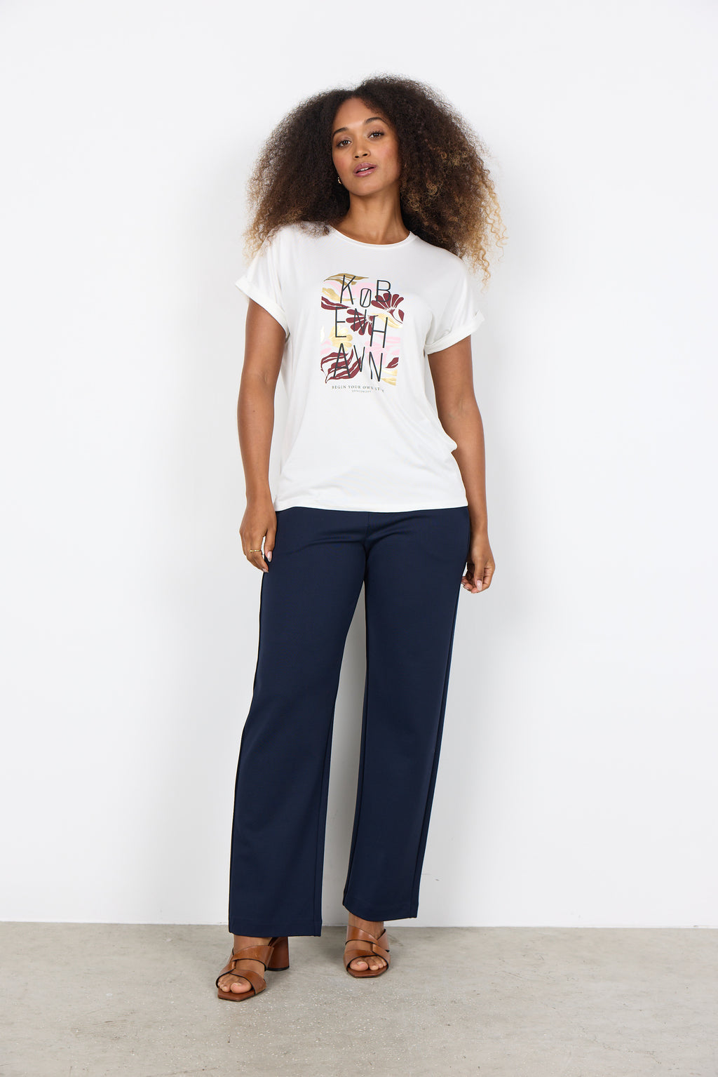 SoyaConcept Marica 348 T-shirt Off White