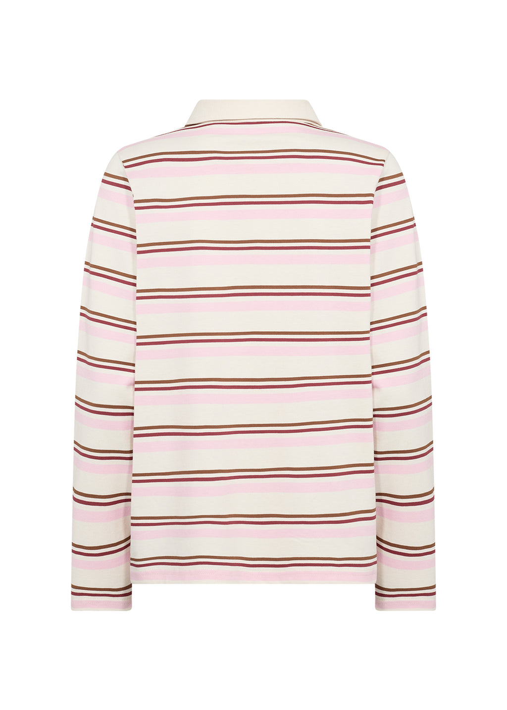 SoyaConcept Base 2 Bluse Stribet Rosa
