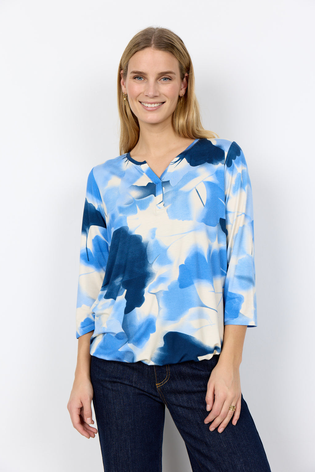 SoyaConcept Marica 351 Bluse Lyseblå
