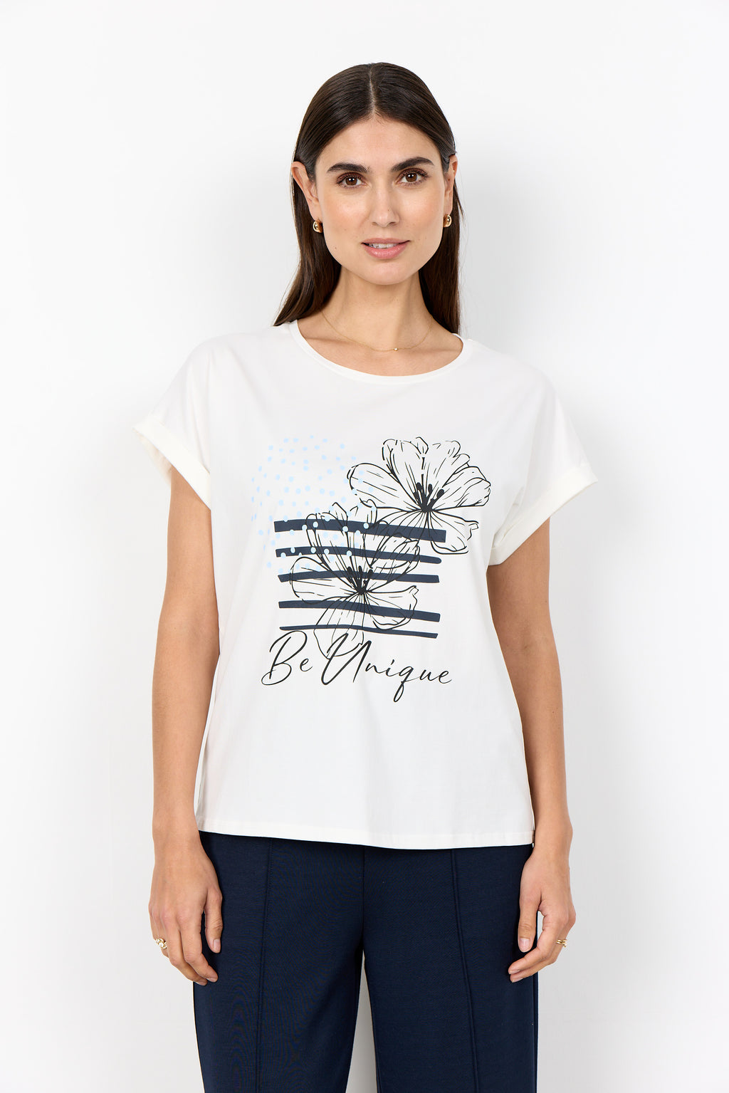SoyaConcept Rina 15 T-shirt Navy