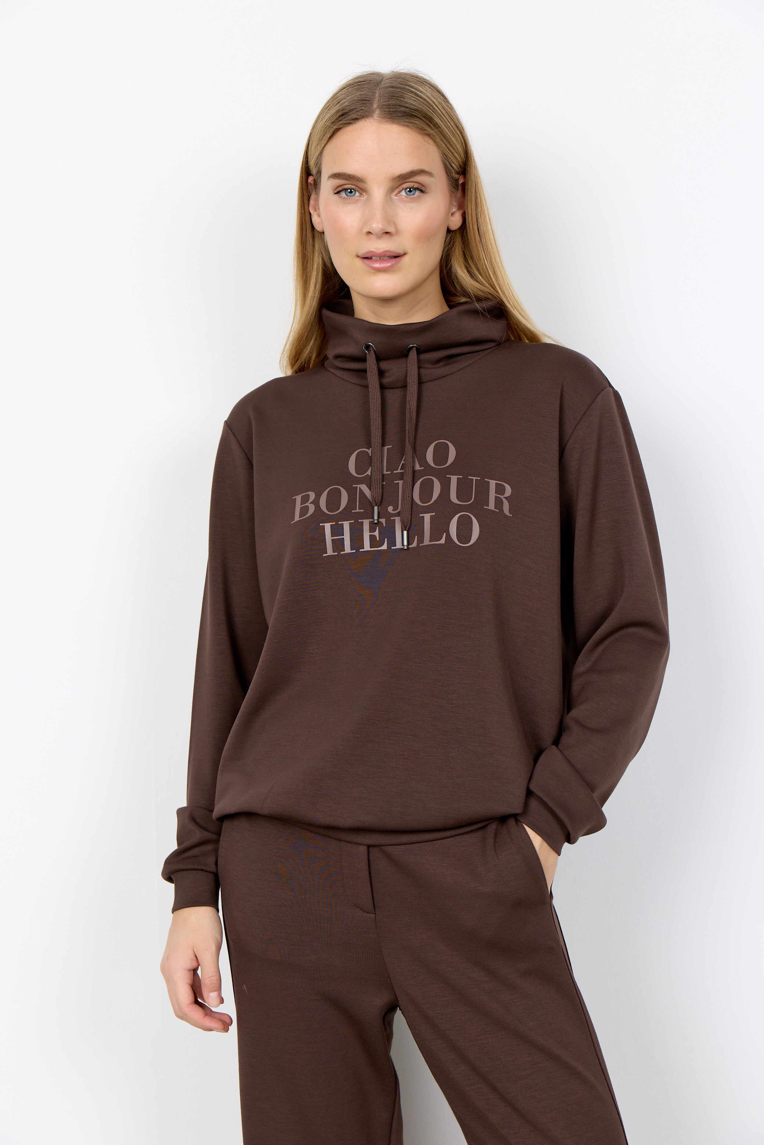 SoyaConcept Banu 278 Sweatshirt Mørk Brun