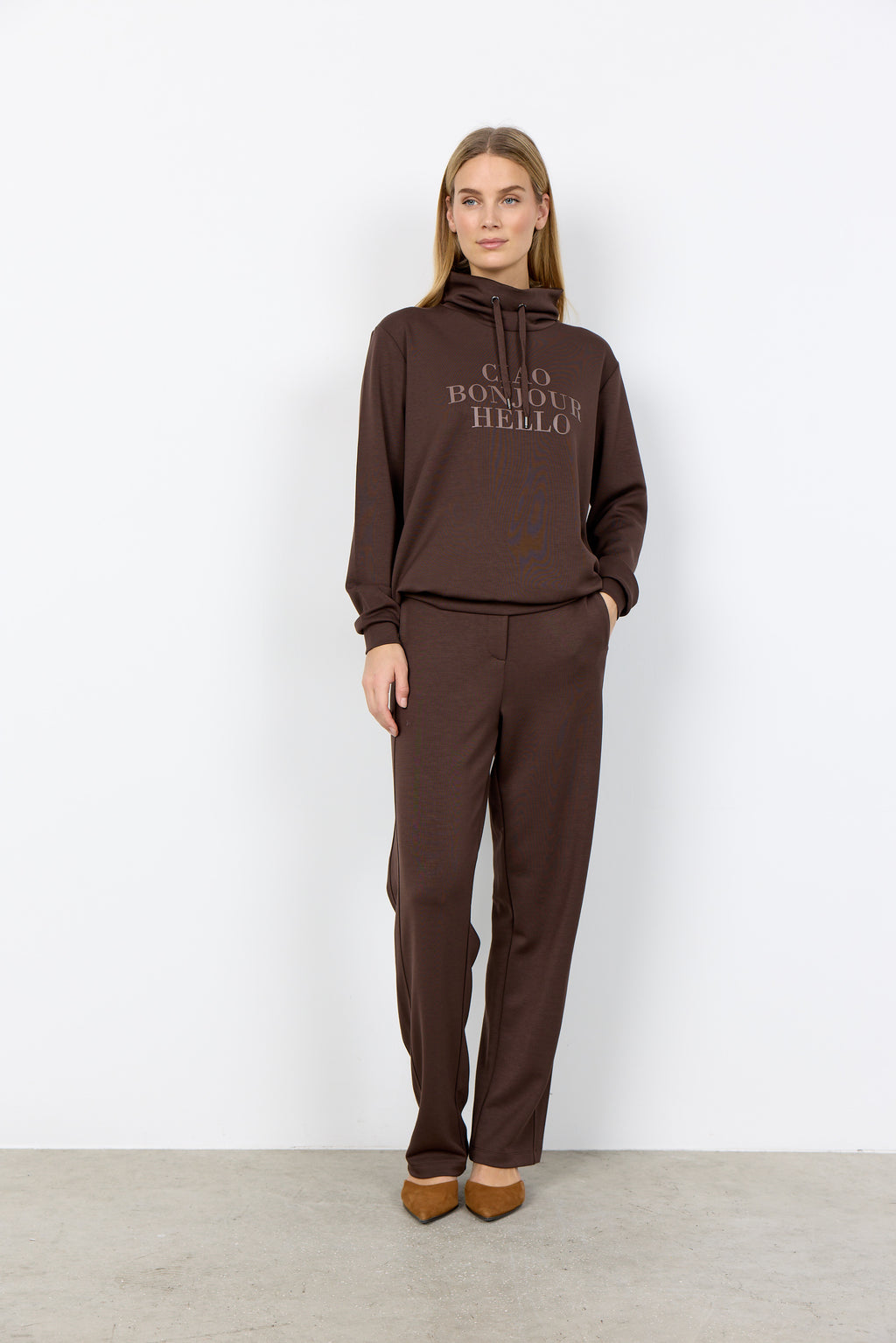 SoyaConcept Banu 278 Sweatshirt Mørk Brun