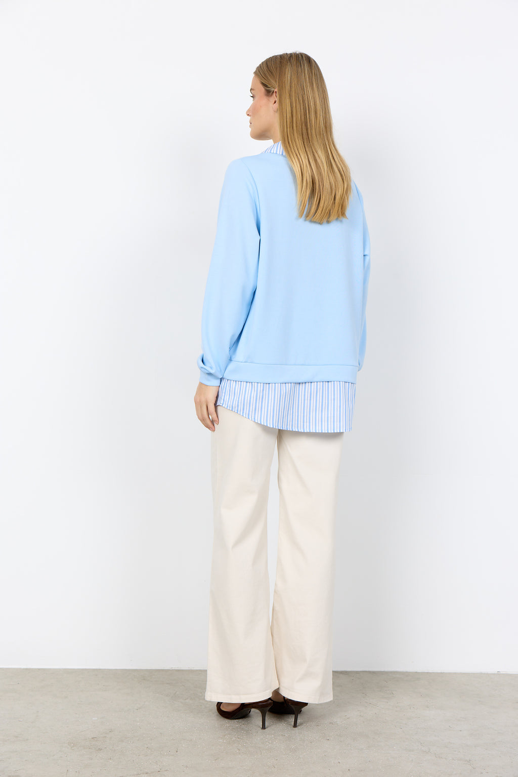 SoyaConcept Banu 298 Bluse Lyseblå