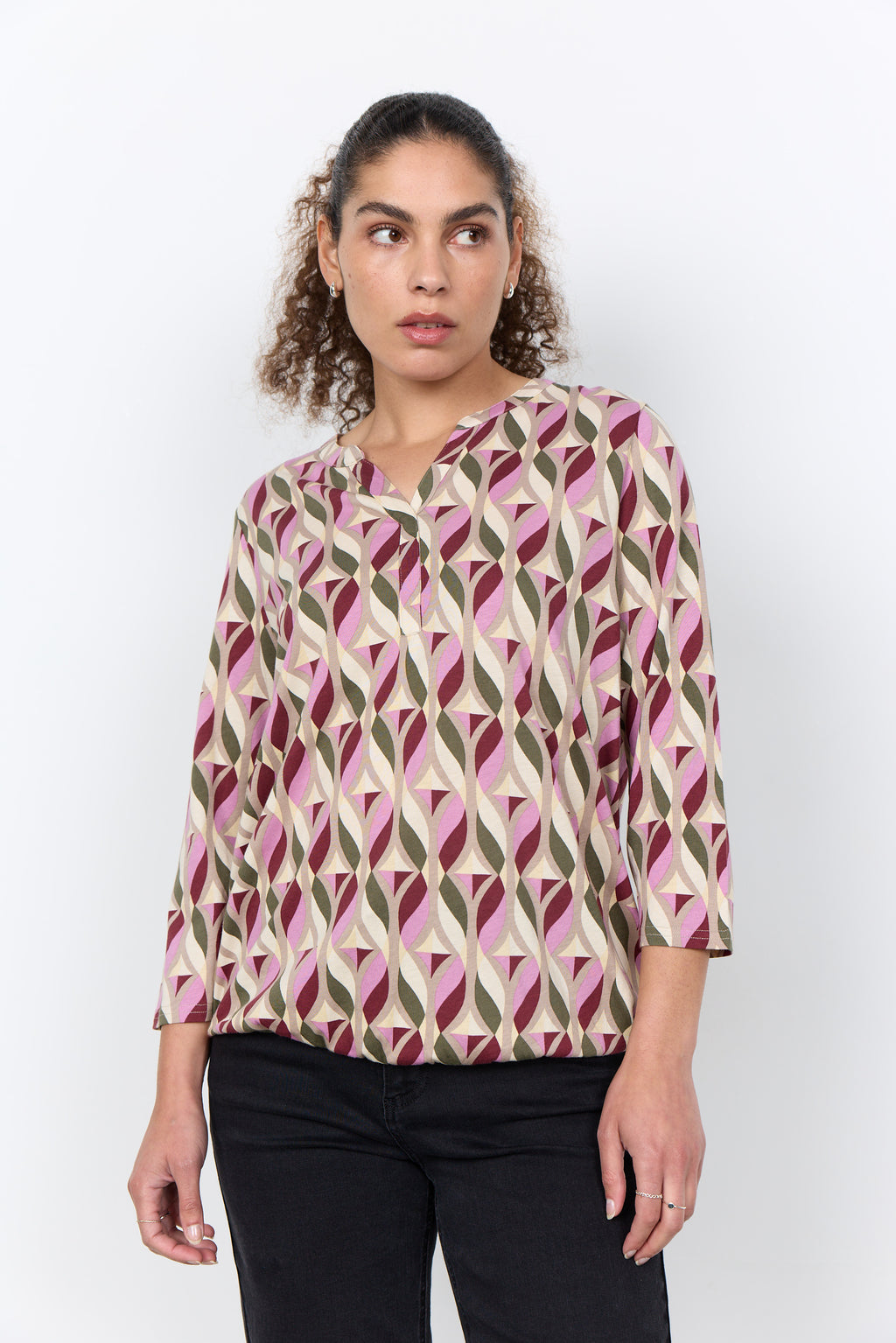SoyaConcept Felicity 552 Bluse Mørk Rød