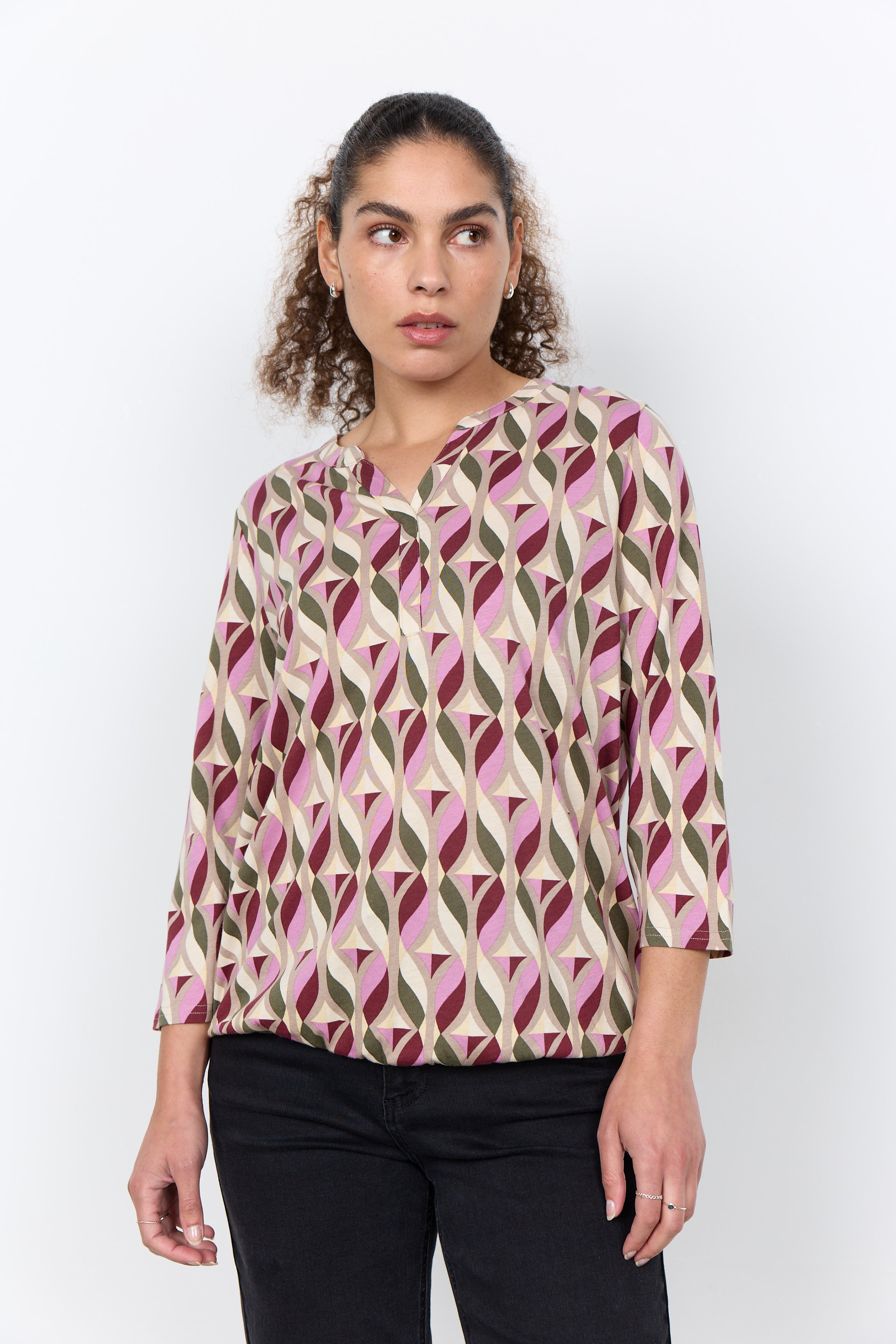 SoyaConcept Felicity 552 Bluse Mørk Rød