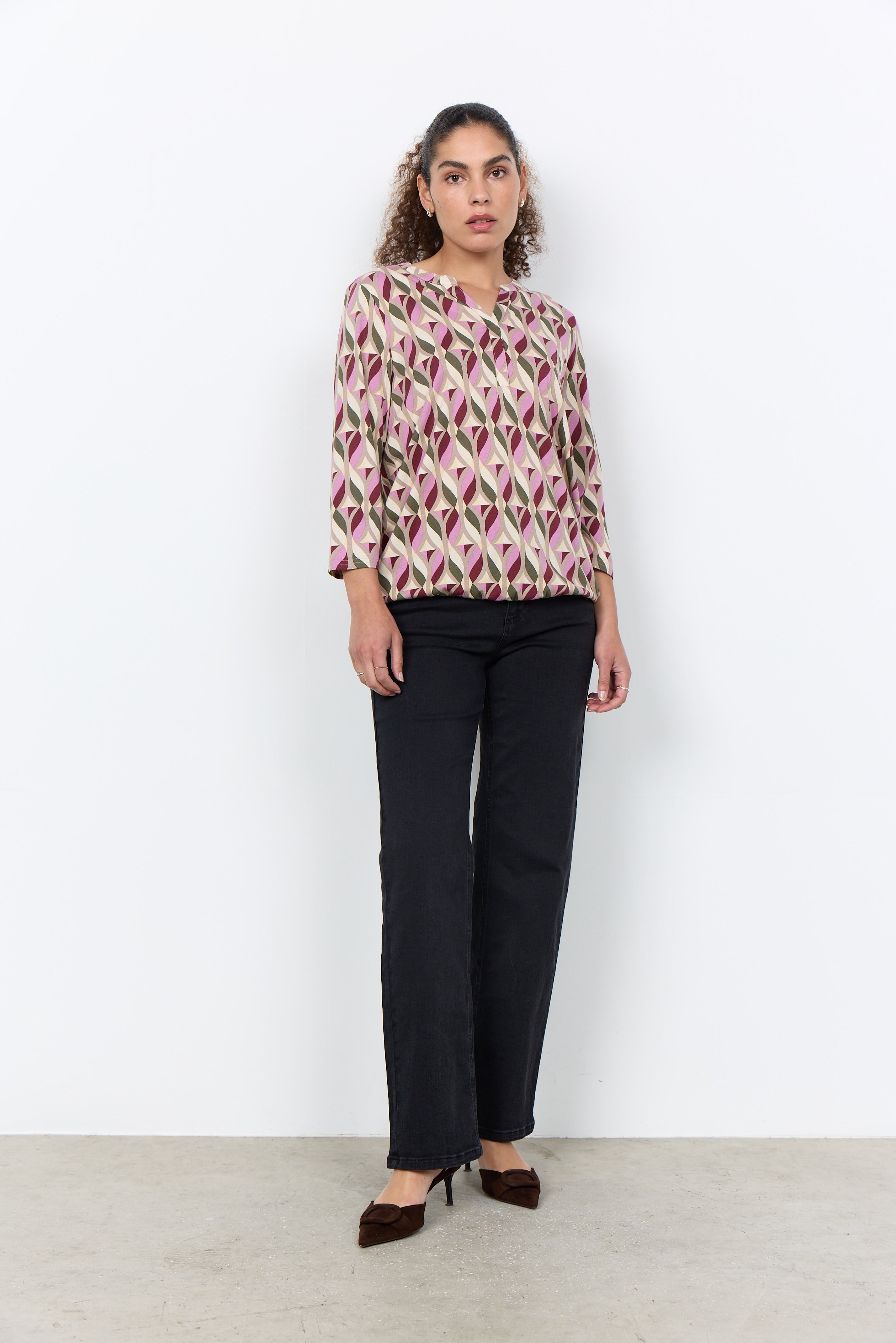 SoyaConcept Felicity 552 Bluse Mørk Rød