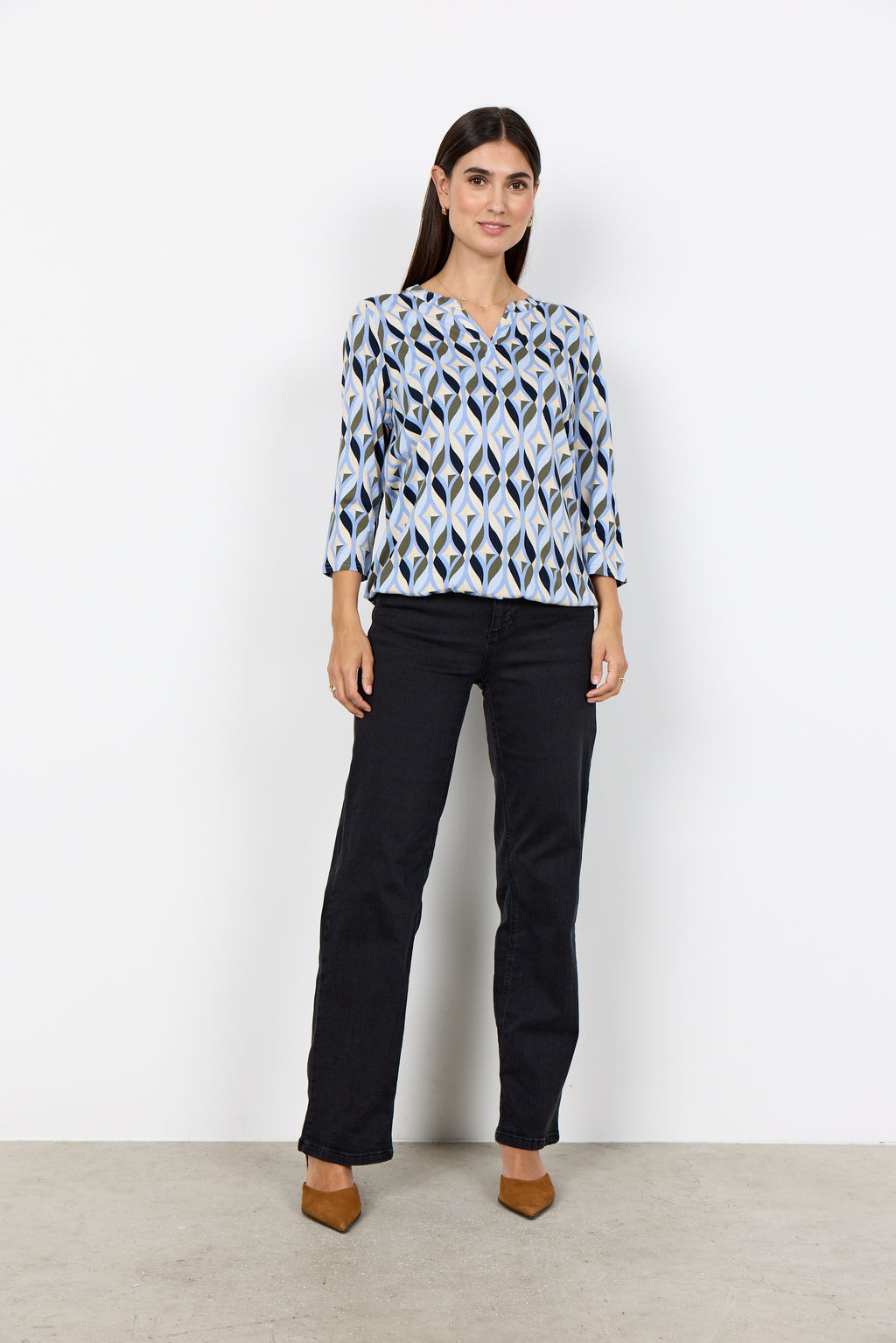 SoyaConcept Felicity 552 Bluse Blå