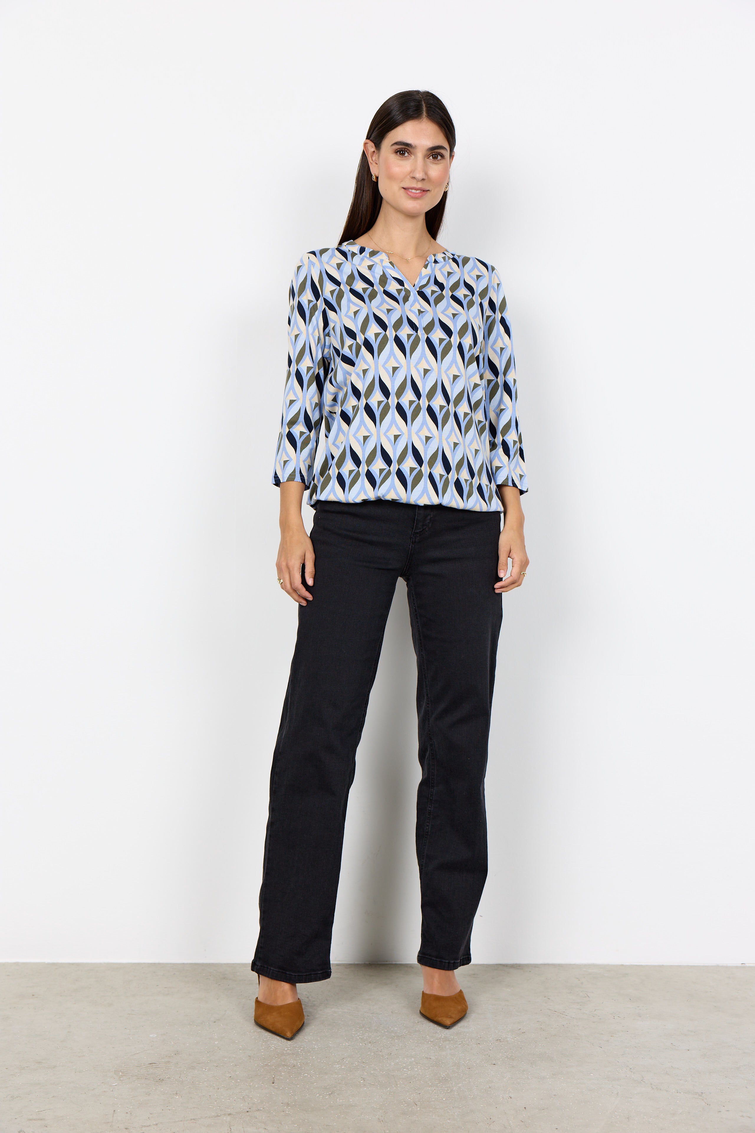 SoyaConcept Felicity 552 Bluse Blå