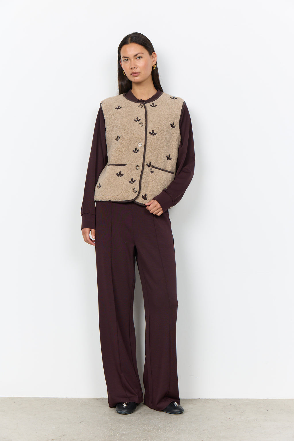 SoyaConcept Hanne 2 Vest Sand