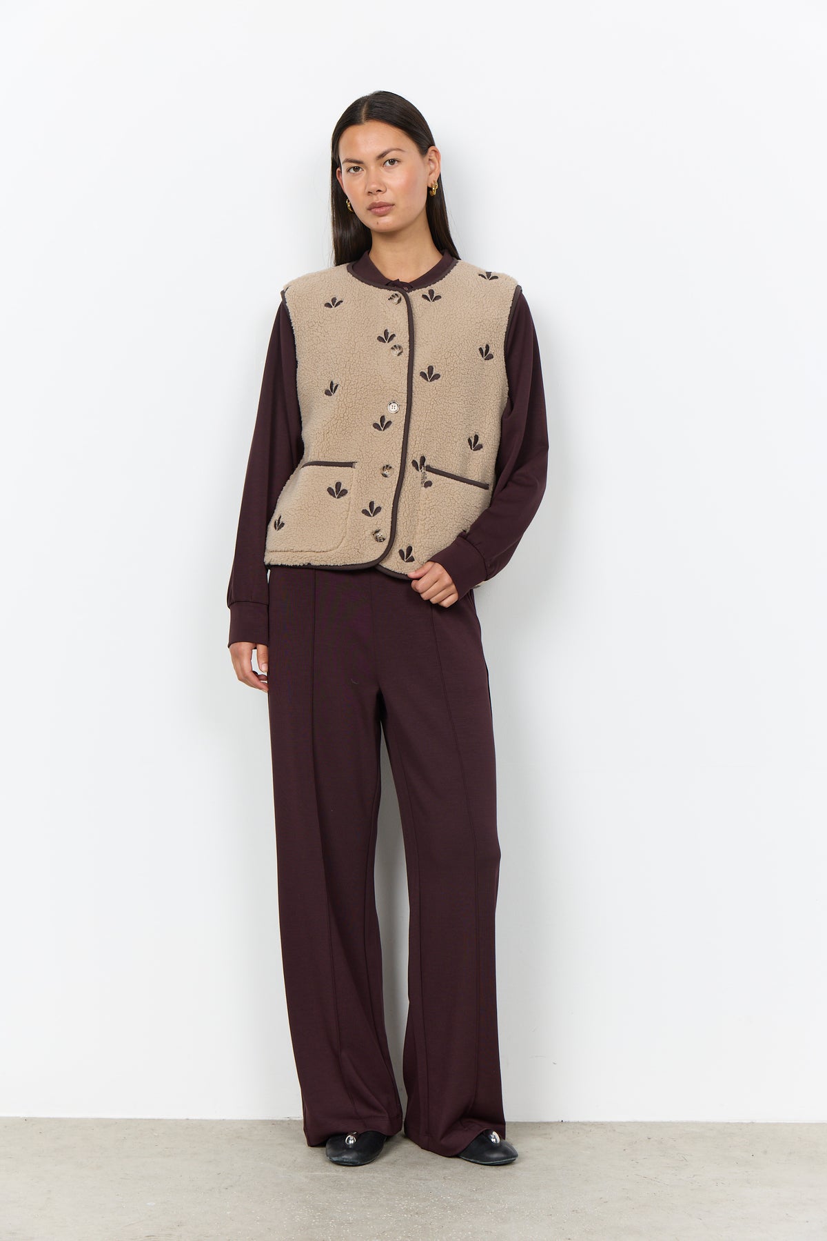 SoyaConcept Hanne 2 Vest Sand