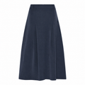 Soulmate Anja 5 Nederdel Mørk Navy Blå