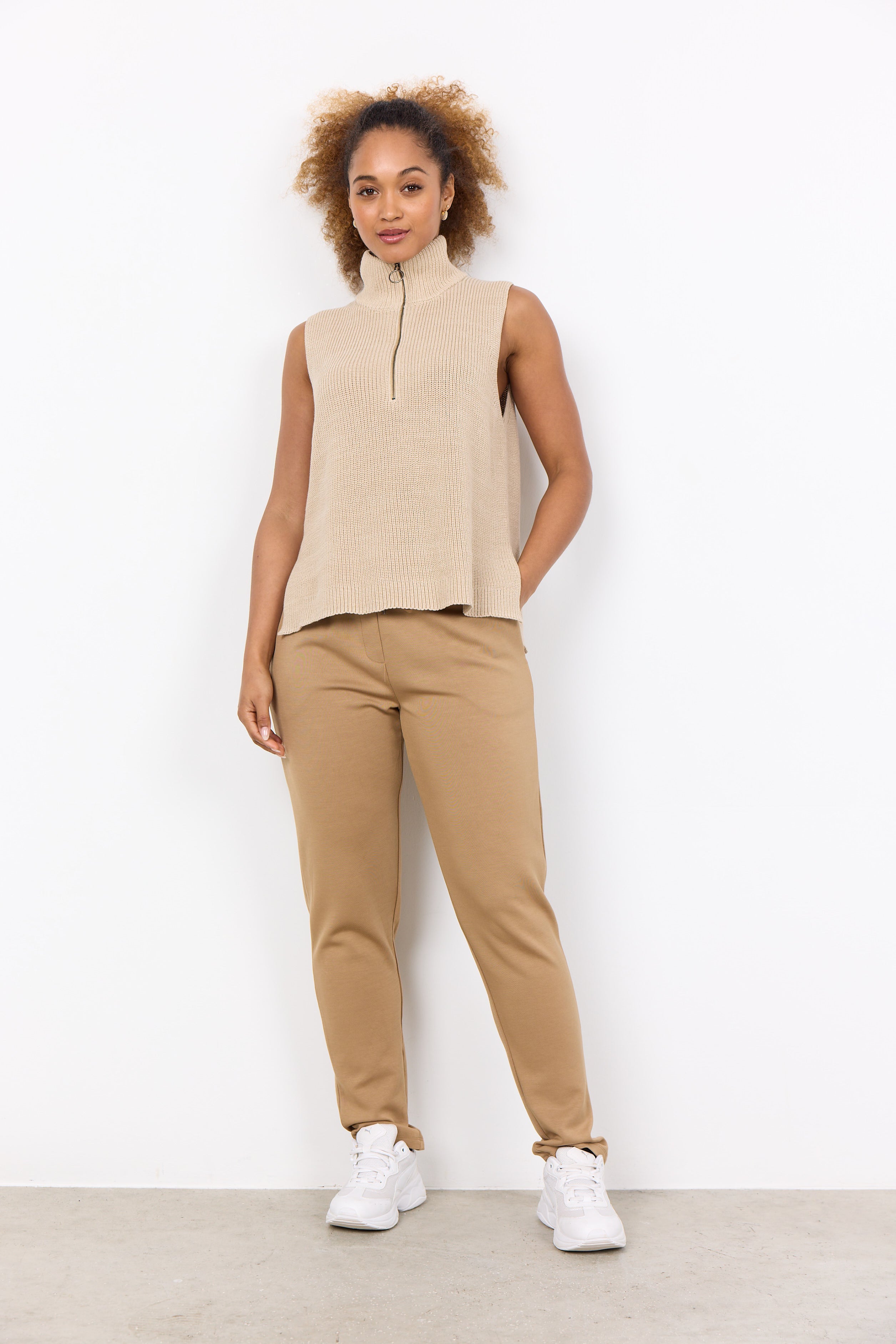 SoyaConcept Julia 8 Vest Sand
