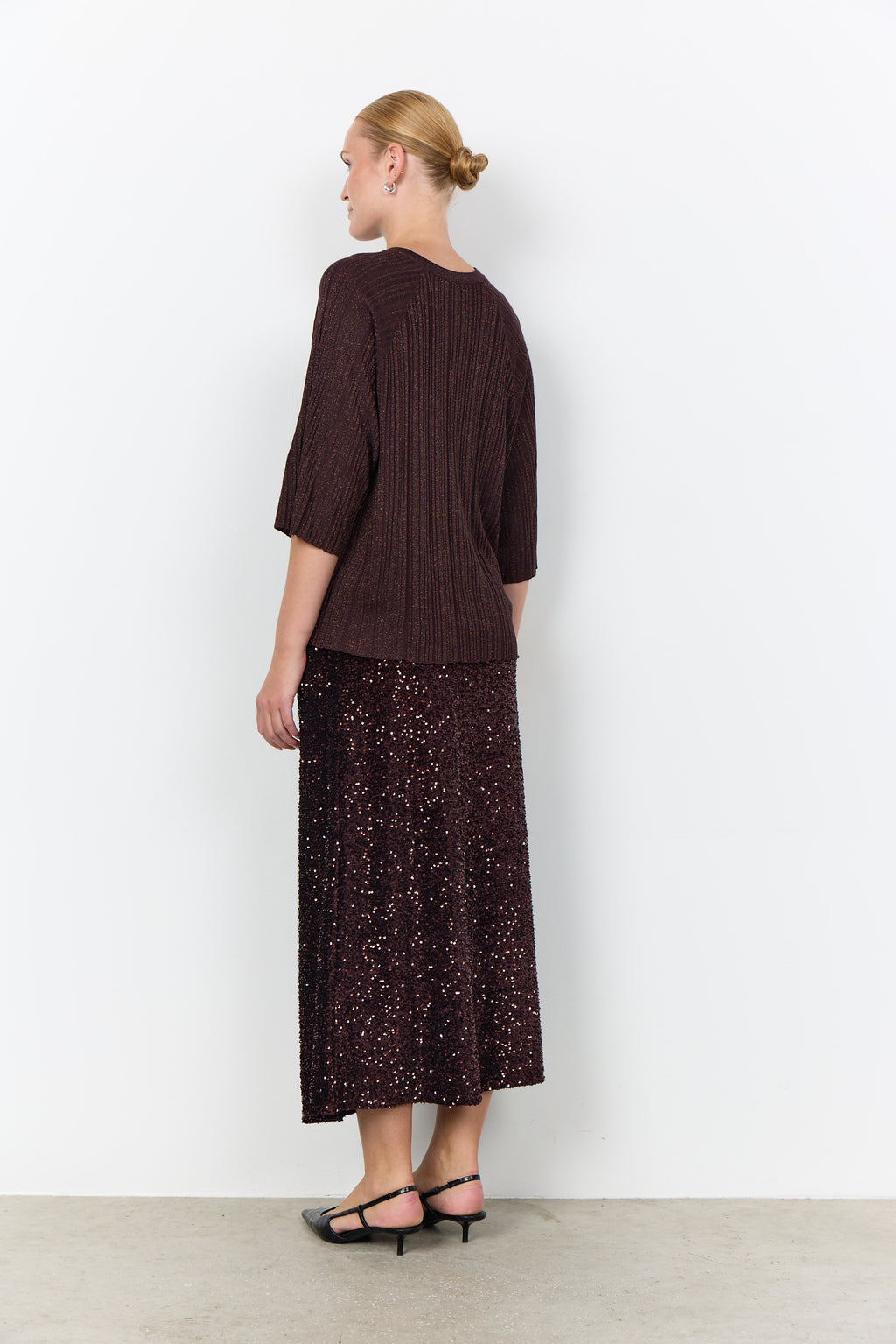 SoyaConcept Violetta 4 Pullover Mørk Blomme