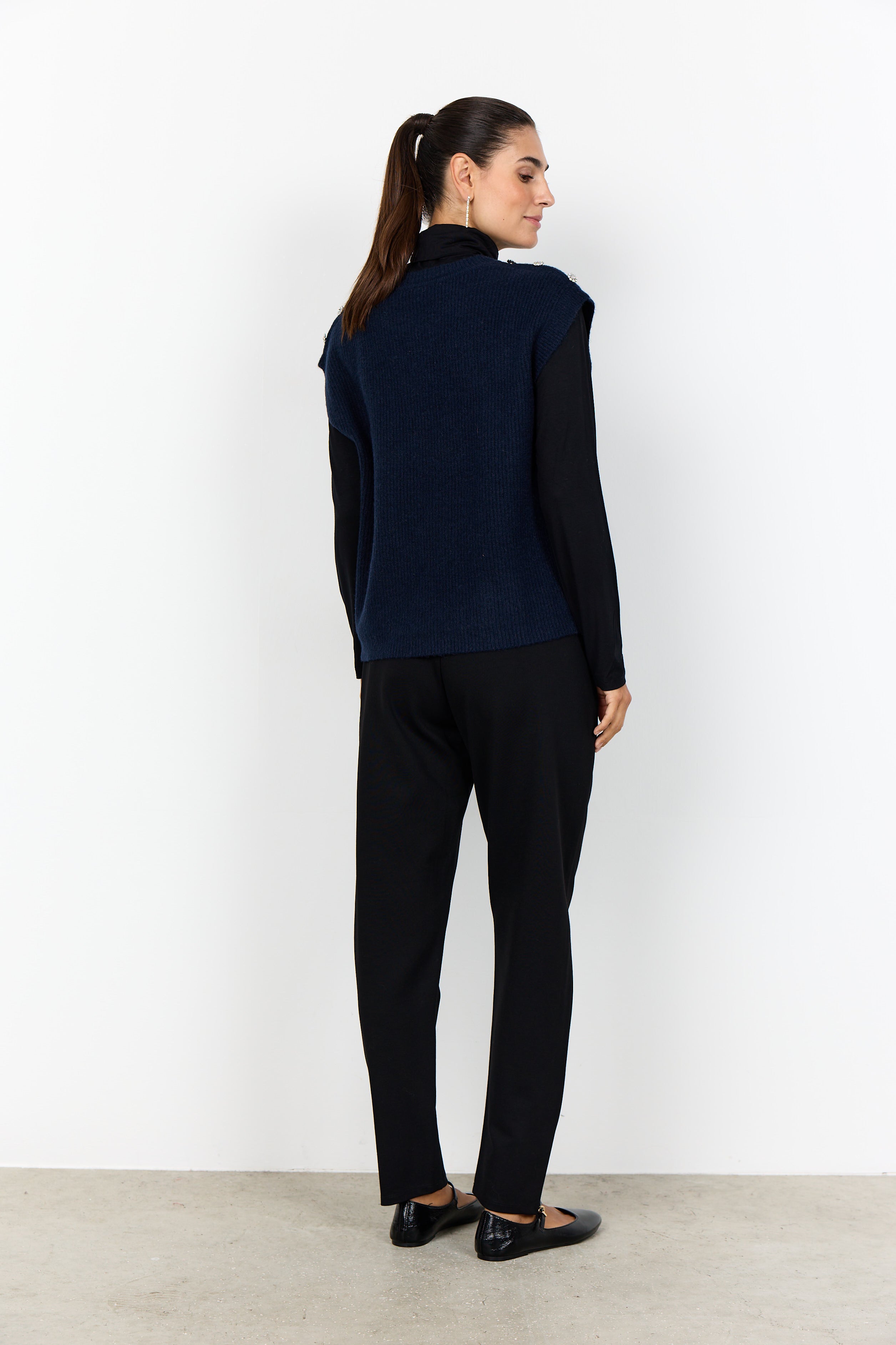 SoyaConcept Avalon 1 Vest Navy Blå