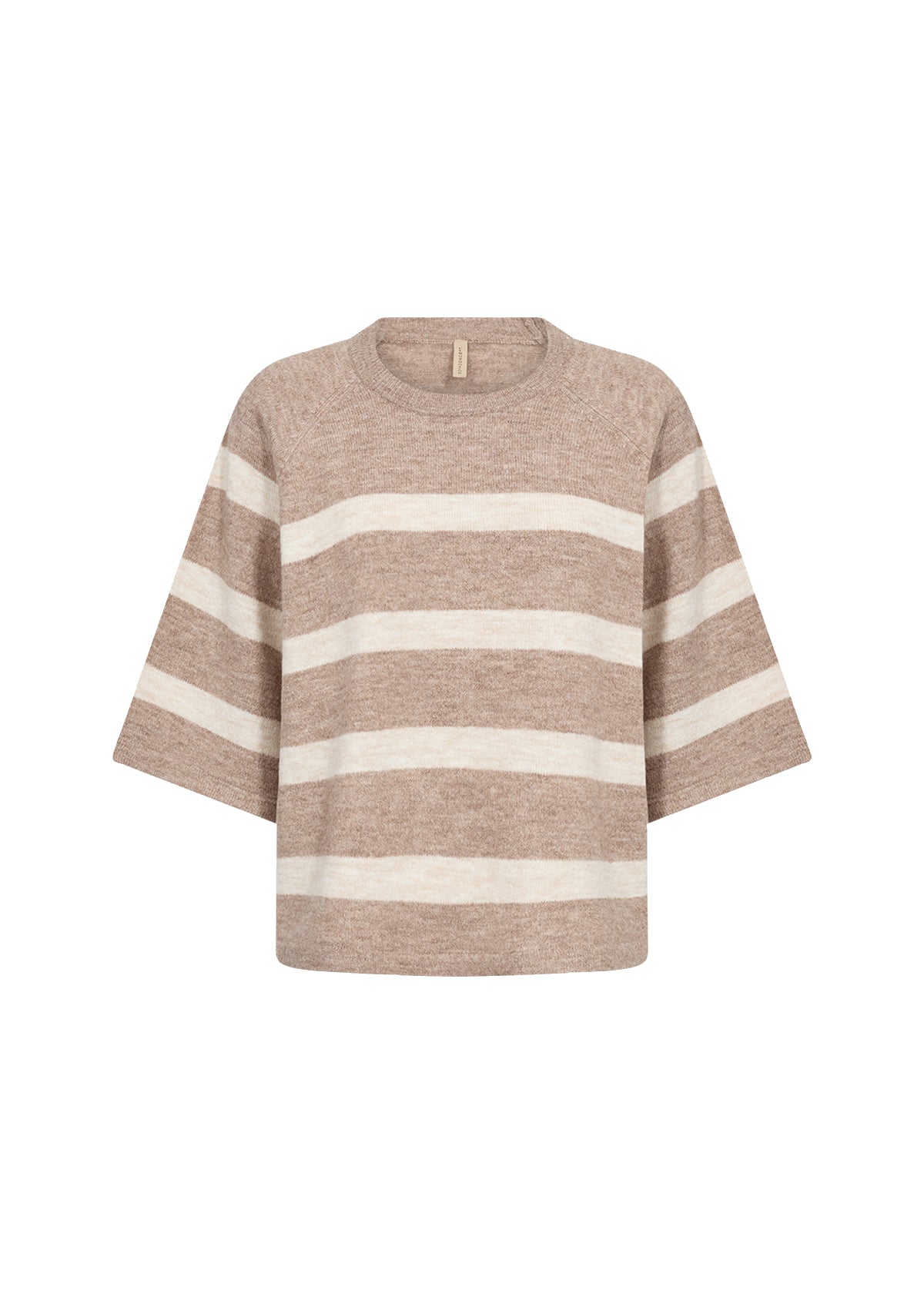 SoyaConcept Orlean 5 Pullover Stribet Sand