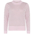 Skovhuus Fine Dotted O Neck Pullover Rosa