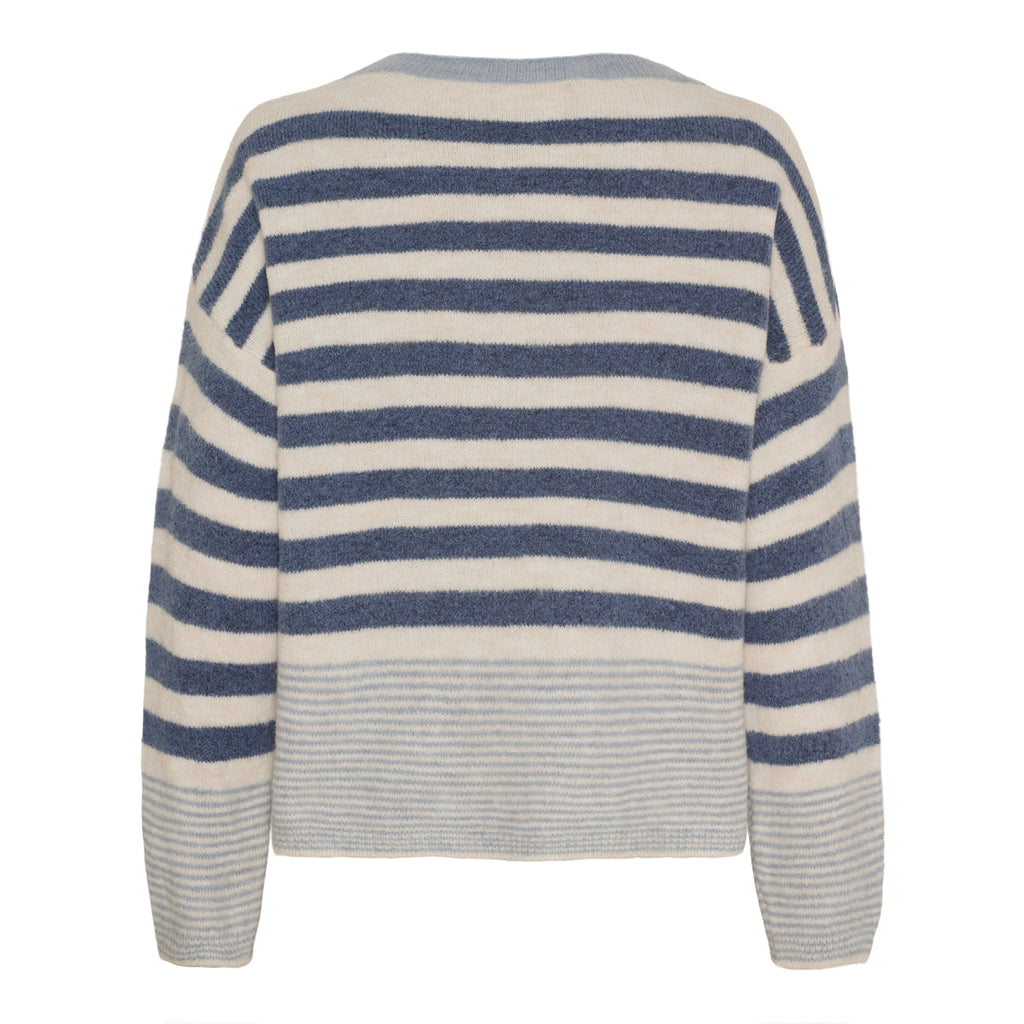 Marta Du Chateau Elara Strik Jeans Beige