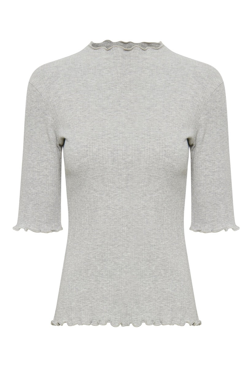 Karen By Simonsen Candace SS T-shirt Opal Grå Melange