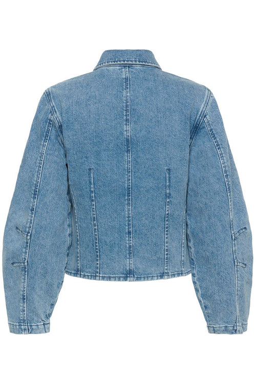KAFFE Vallis Skjorte Blue Wash Denim