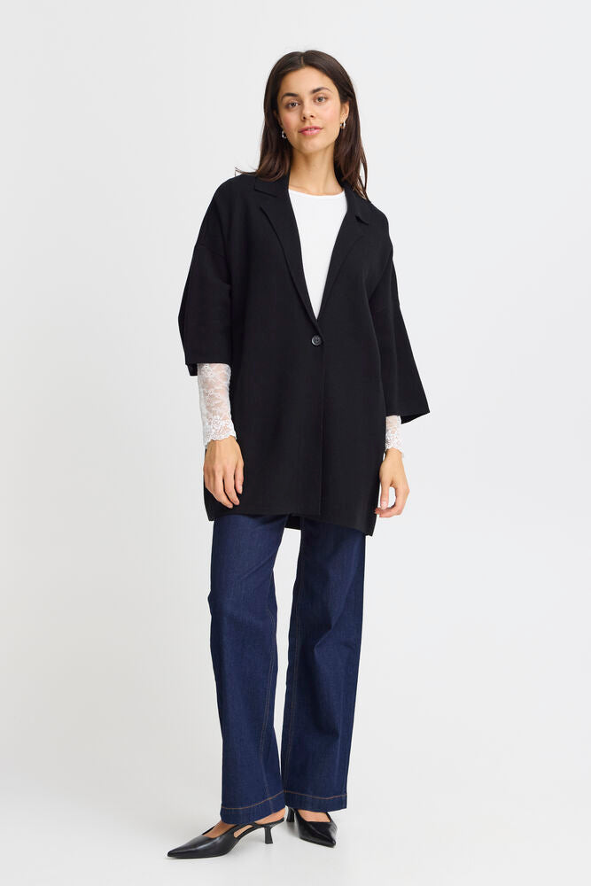 Fransa Sally Cardigan Sort