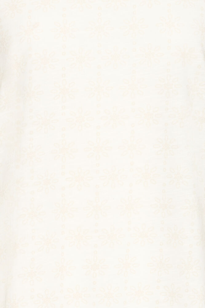Fransa Sania T Shirt Blanc Art Hvid