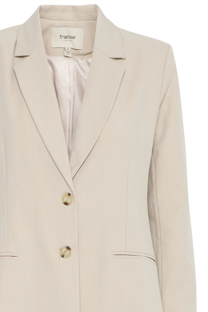 Fransa Abigail 1 Blazer Oxford Tan Natural