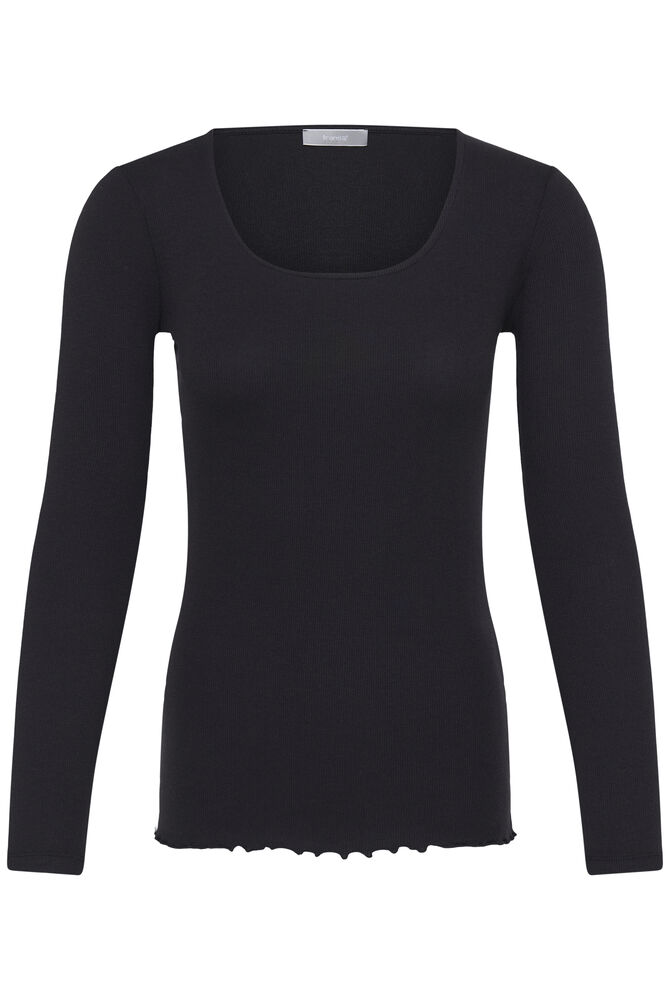 Fransa Hizamond 15 LS T Shirt Sort