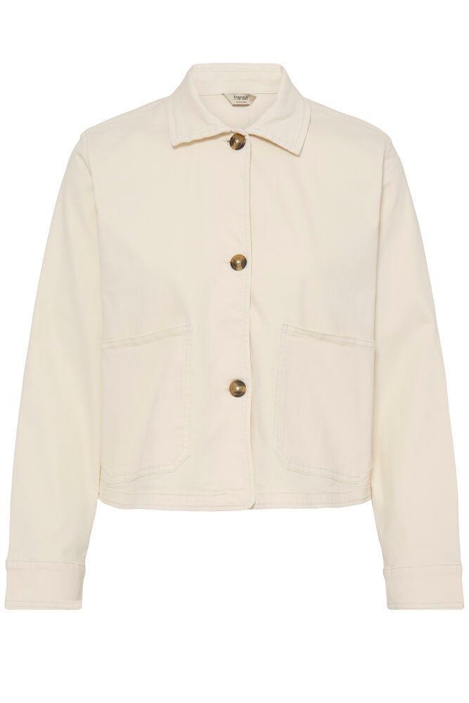 Fransa Will Jakke Whisper Hvid