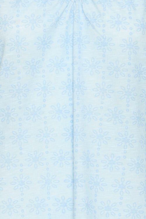 Fransa Sania Top Cashmere Blå