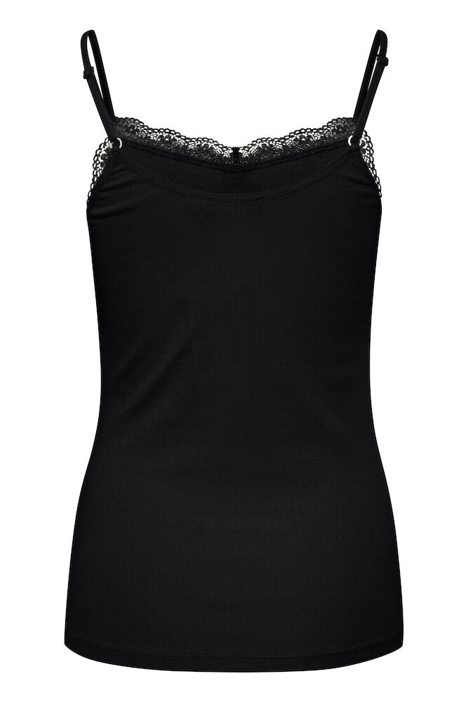 Fransa Hizamond 4 Strap Top Sort