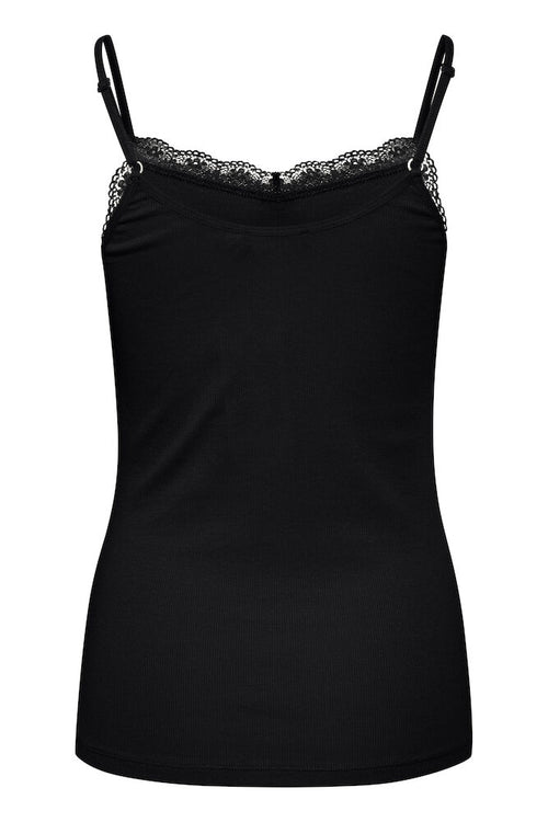 Fransa Hizamond 4 Strap Top Sort
