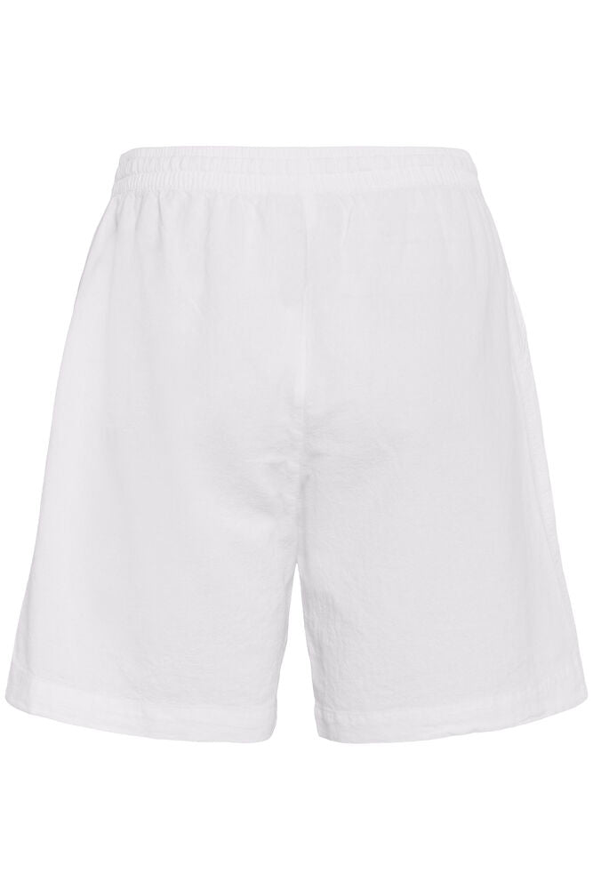 KAFFE Naya Liah Shorts Chalk Hvid
