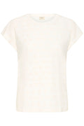 Fransa Sania T Shirt Blanc Art Hvid