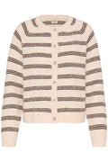 Fransa Kendra 2 Cardigan Oatmeal Brun