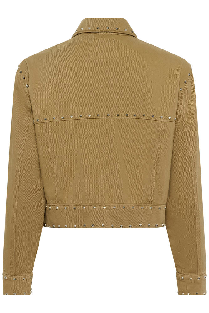 KAFFE Brynn Skjorte Twill Washed Oak Nature