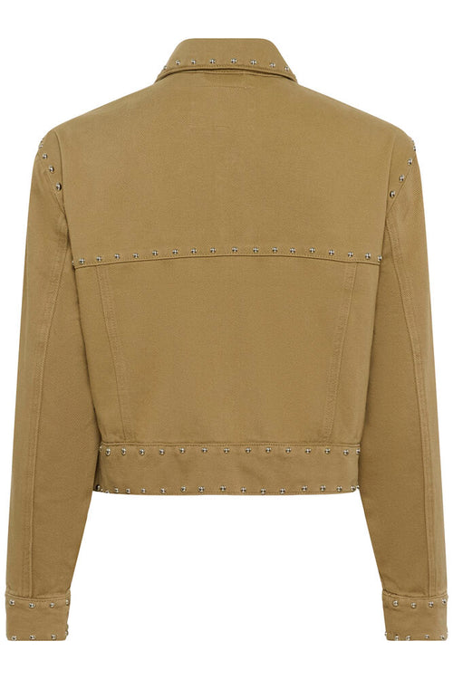 KAFFE Brynn Skjorte Twill Washed Oak Nature