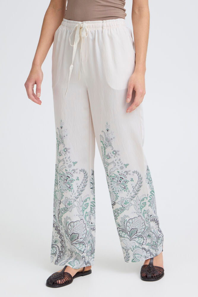 Fransa Adara 1 Buks Paisley Hvid