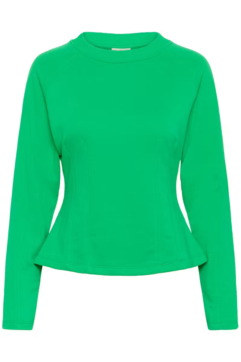 KAFFE Katja Sweatshirt Bright Grøn
