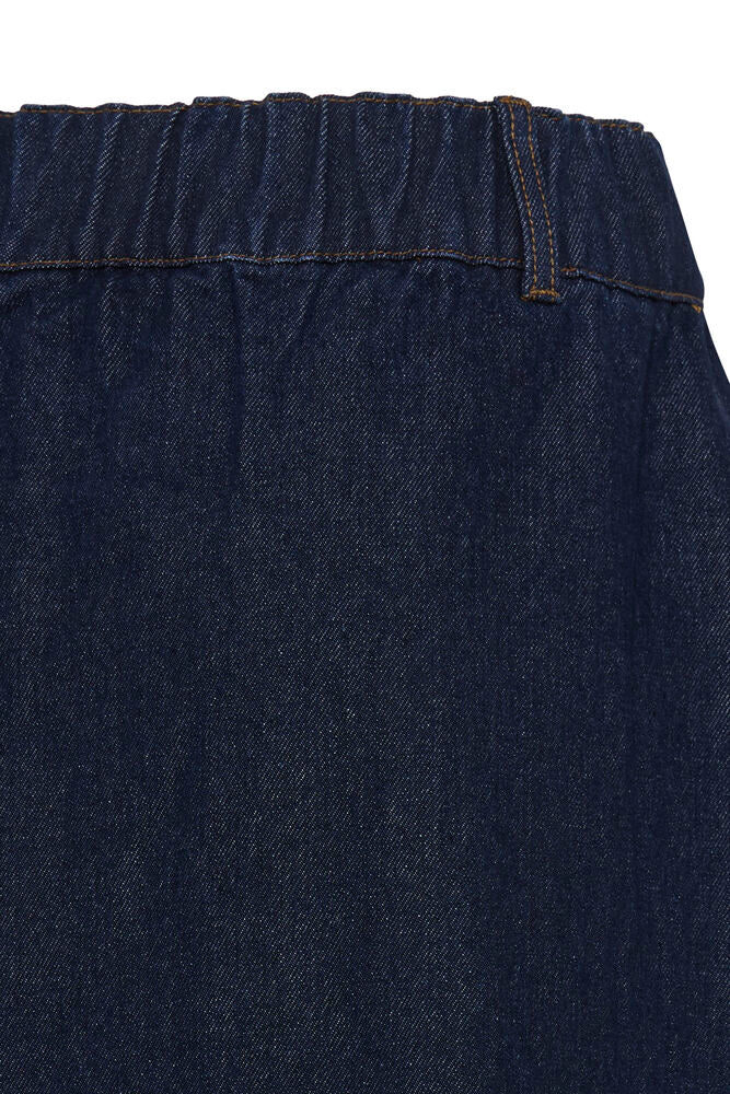 Fransa Leslie Nederdel Mørke Blå Denim